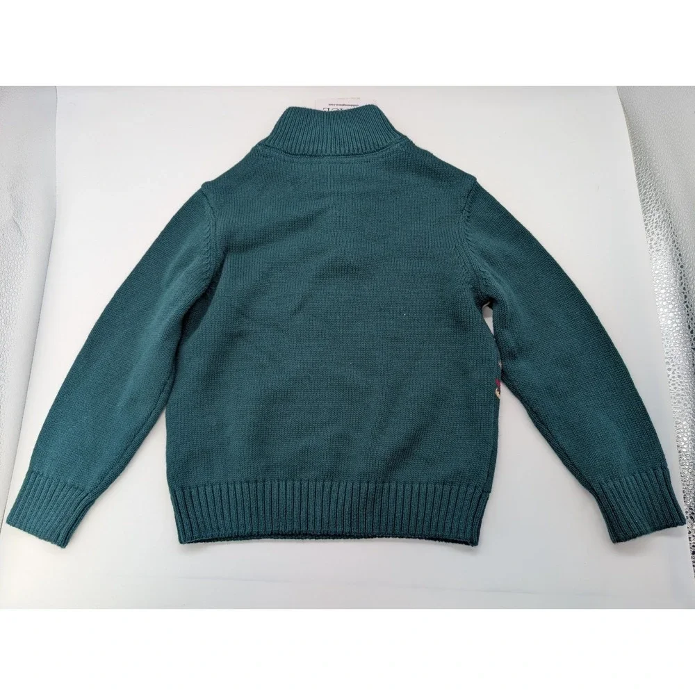 The Children's Place Toddler Boy Navy Blue Knit Train Sweater Size 3T NWT New